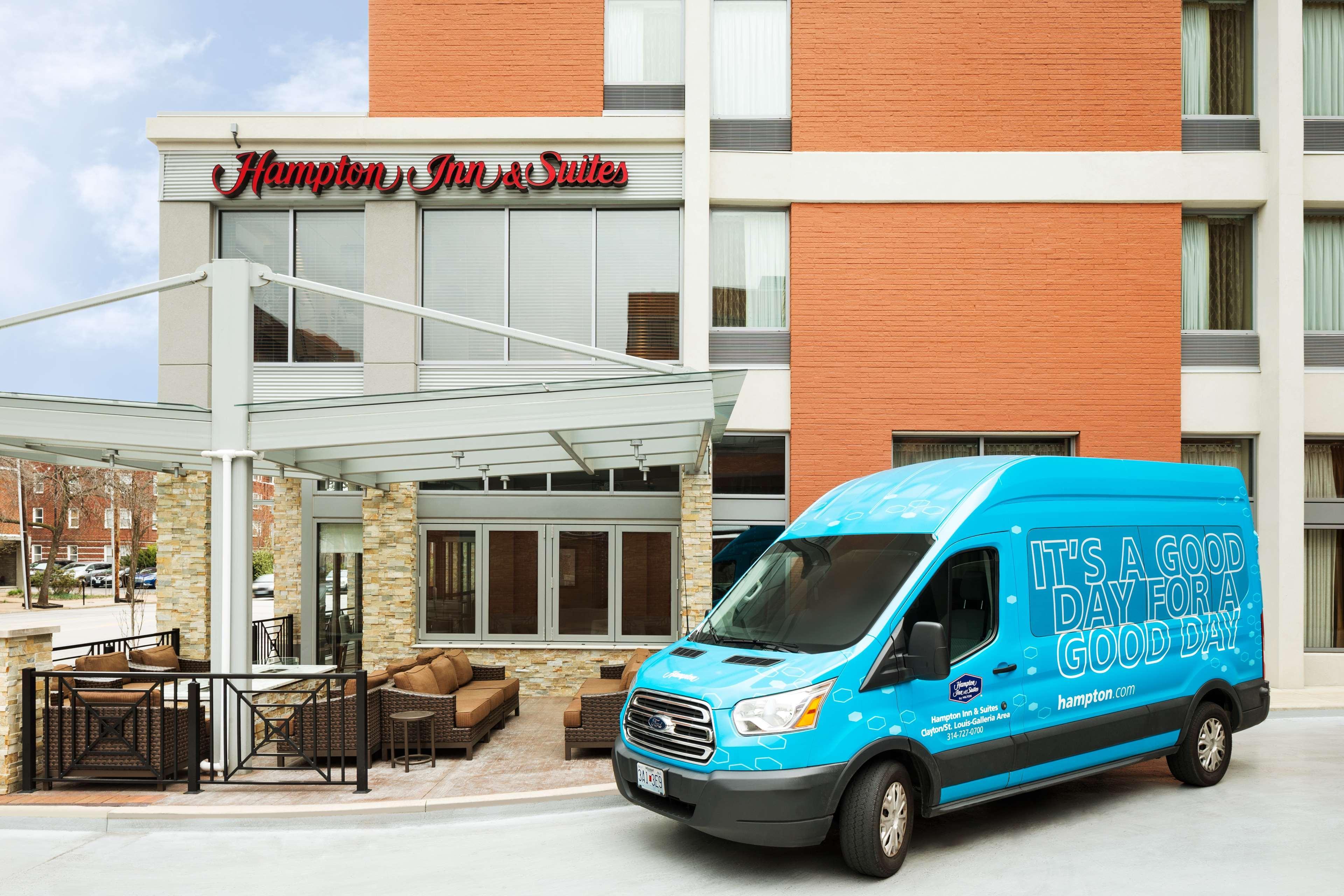 Hampton Inn And Suites Clayton/St. Louis-Galleria Area Exterior foto
